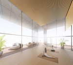 Luxury apartment-fitness room 