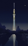スカイツリー夜景