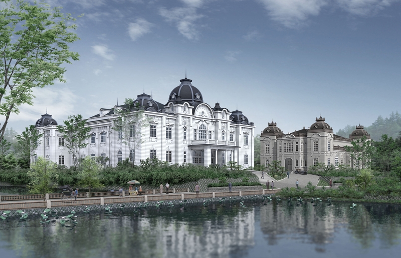 秋田県記念館 公会堂