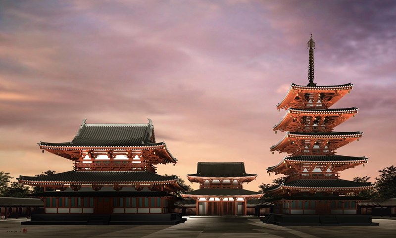 法隆寺西院伽藍