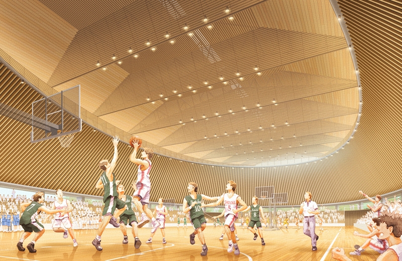 (仮称)静岡県草薙総合運動場体育館