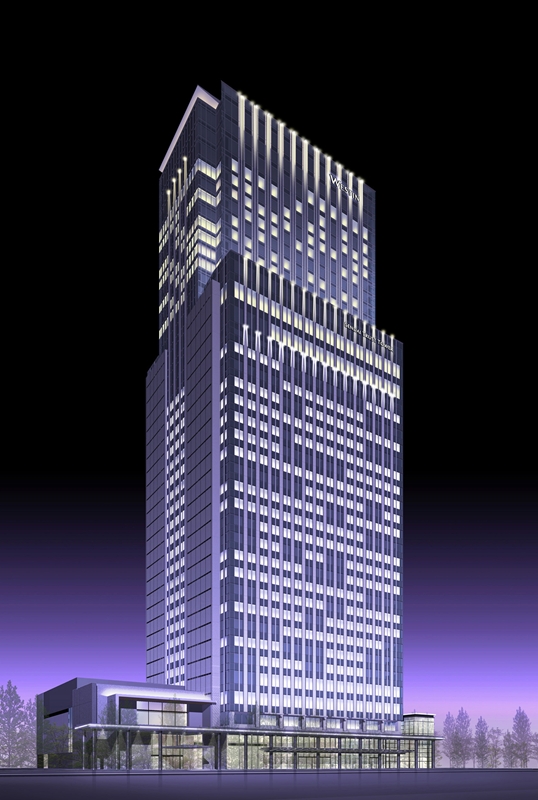 仙台トラストタワーライトアップスタディ