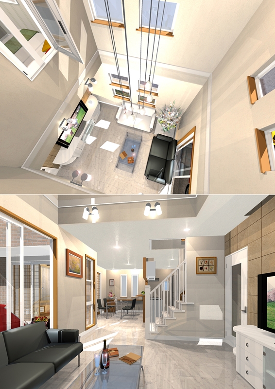 喜志Ⅱ モデルハウス内装