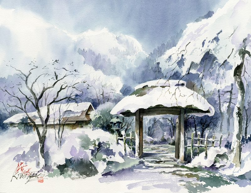 習作　茶室懐庵